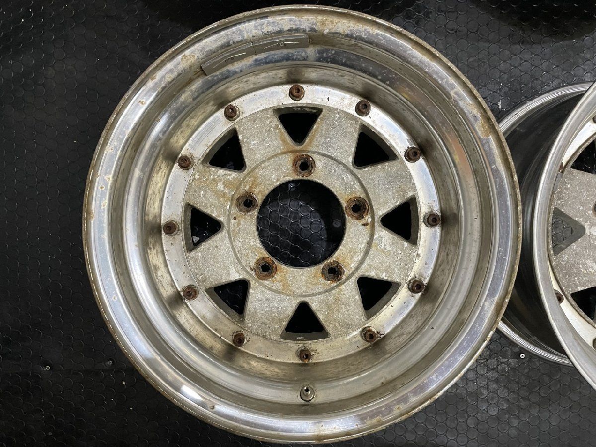 ENKEI 旧車6JJ×14 OFFSET+15ハブ約74PCD114.3 4本 ENKEI 旧車6JJ×14 OFFSET+15ハブ約74PCD114.3 4本 - メルカリ