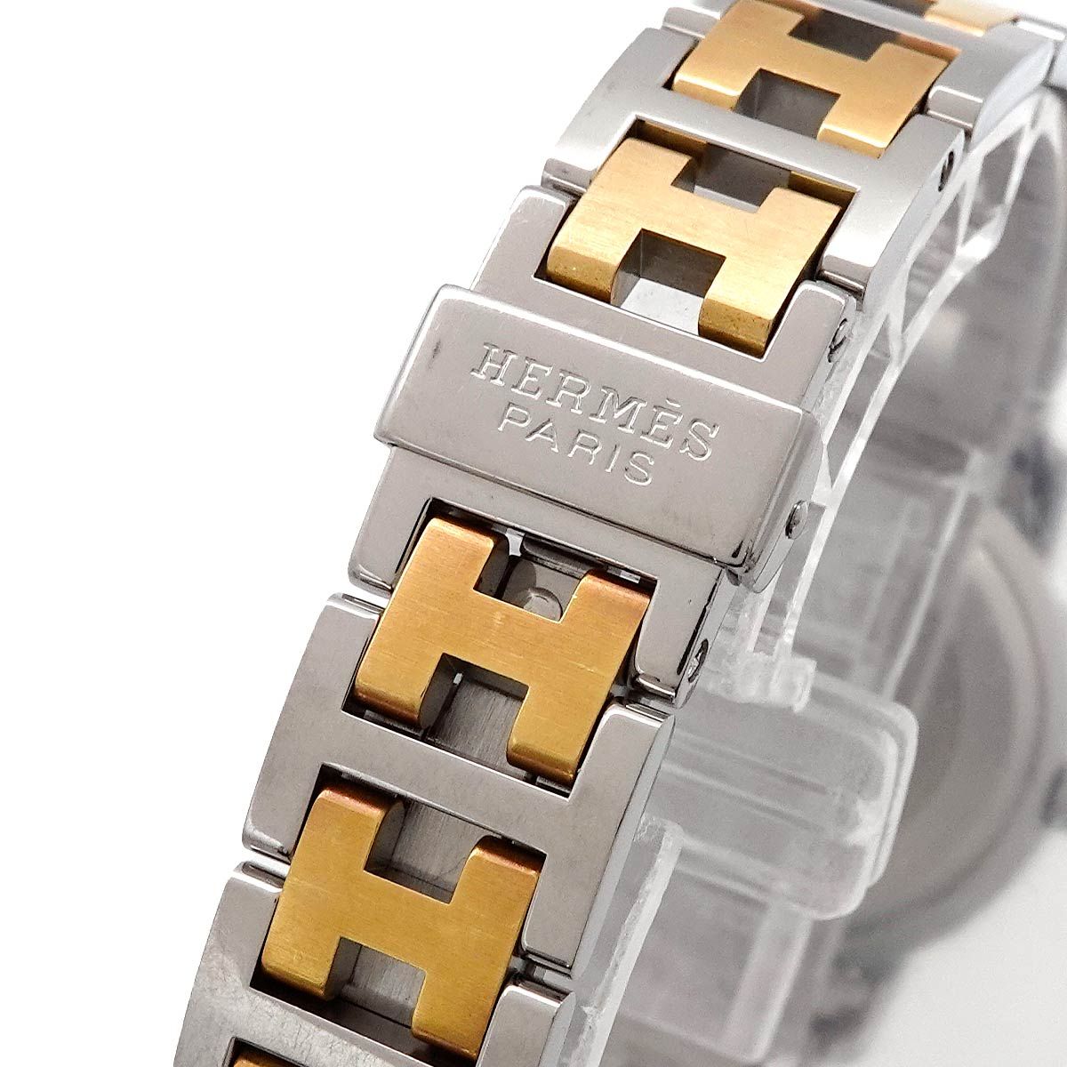 HERMES(エルメス) 腕時計 クリッパー レディース アイボリー エルメス  