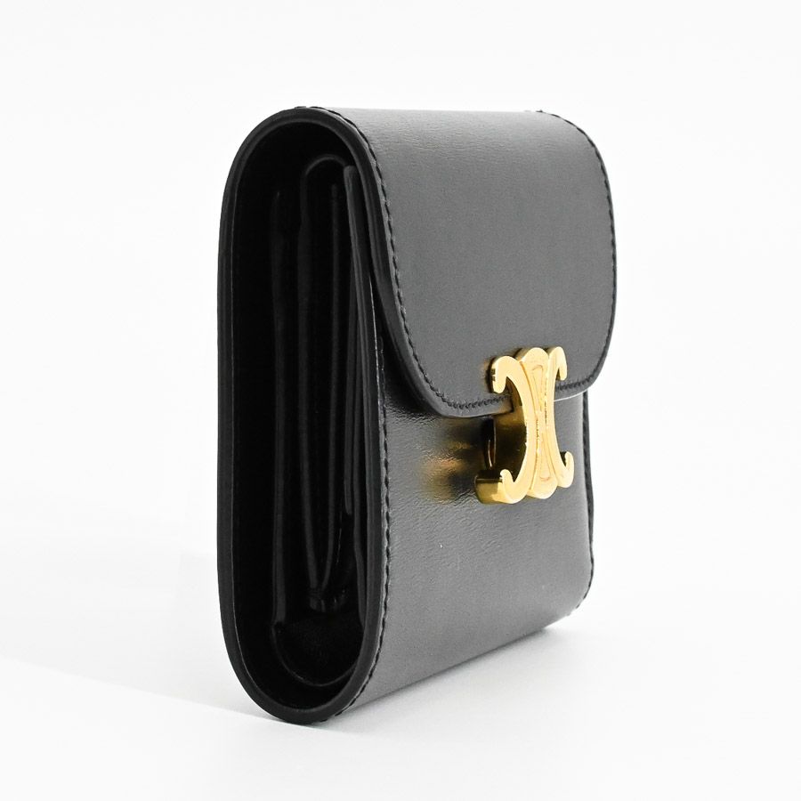 CELINE セリーヌ ミニウォレット スモールフラップウォレット 10D783