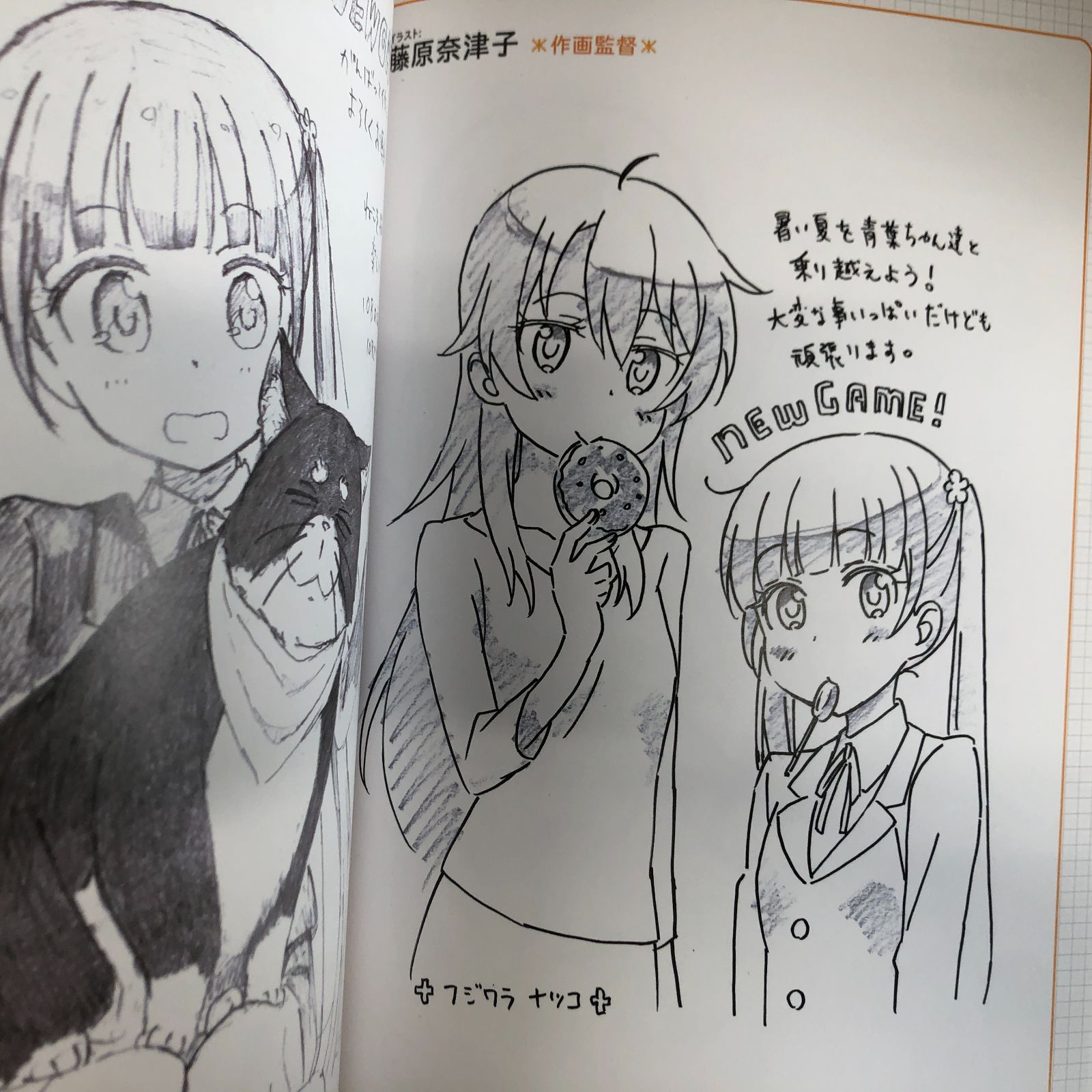 ニューゲーム アニメイラスト集 NEW GAME！ <<R-5-M6299 - メルカリ