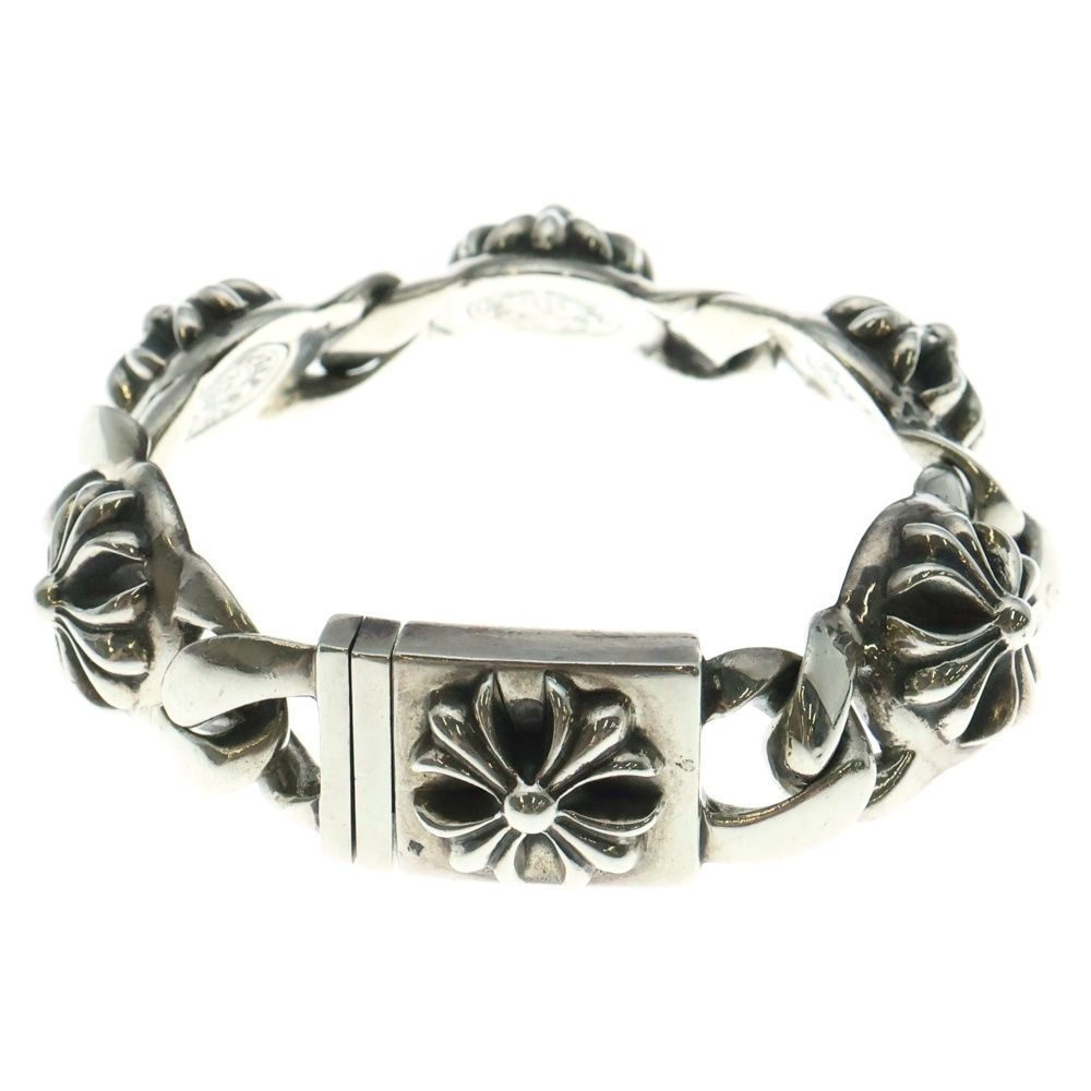 CHROME HEARTS クロムハーツ CROSS LINK 5LINK クロスリンク ブレスレット アクセサリー シルバー BCA141