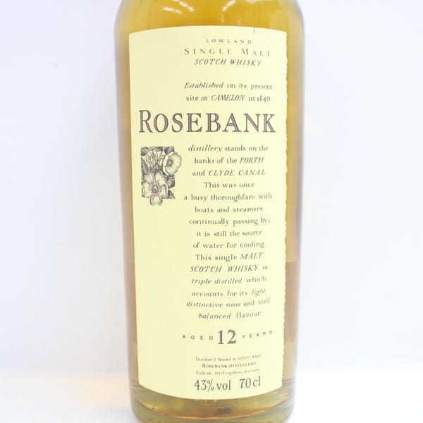 ROSEBANK ローズバンク 12年 花と動物 シリーズ 43％ 700m ローズ