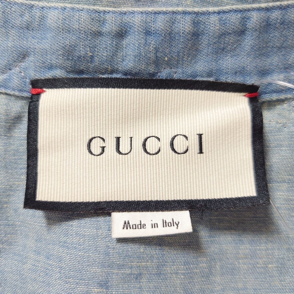 GUCCI(グッチ) ワンピース サイズ42 M レディース - 605560 ライト 