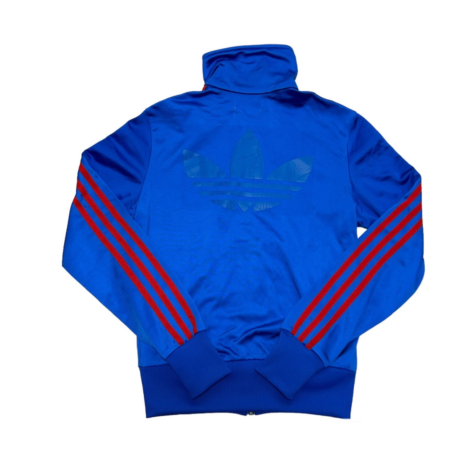 トレフォイル　アディダス　刺繍ロゴ　ジャージ　ファイアーバード 完売品【美品 XL相当】アディダス adidas 刺繍トレフォイルロゴ