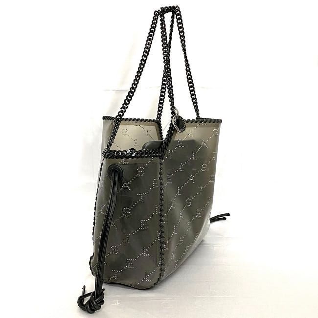 ステラマッカートニー チェーン トートバッグ ブラック 557962 - メルカリ