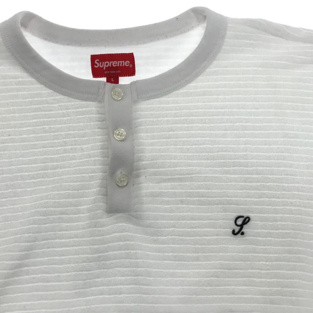 SUPREME シュプリーム★テリーヘンリーTシャツ Supreme (シュプリーム) 20SS テリー パイル ヘンリーネック T