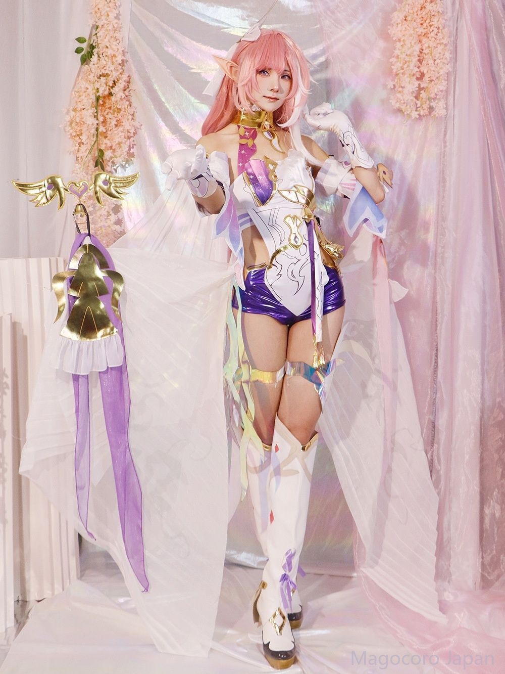 COSプレイドレス崩壊3rdアニメコスチュームエリシアレディース人の律者二次元