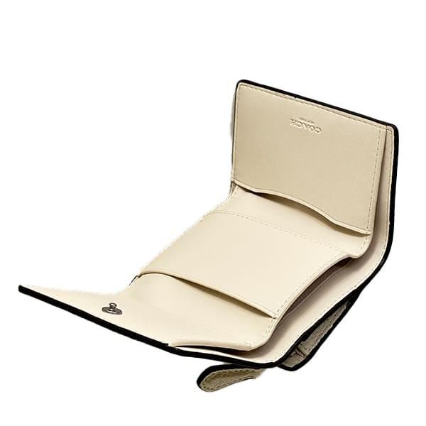 COACH コーチ 折り財布 シグネチャー チョーク ホワイト 白色二つ折り