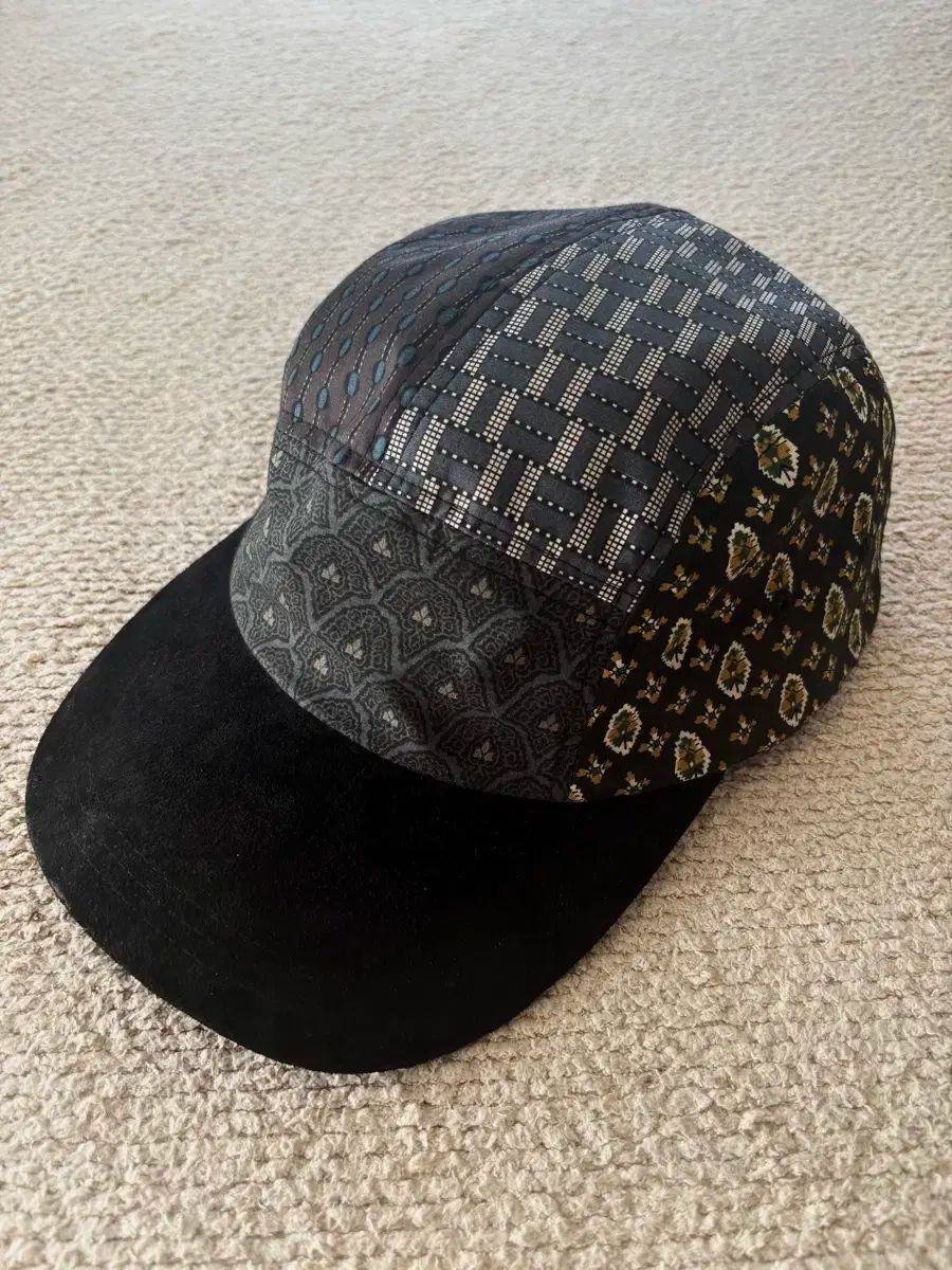 キャンプキャップ ブラック