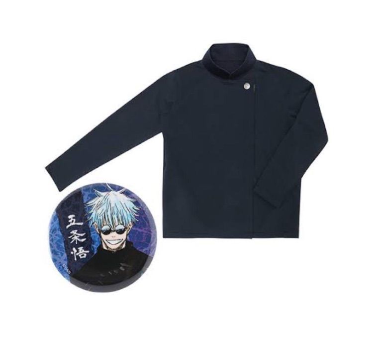 呪術廻戦 高専ジャージ 五条悟モデル 缶バッジ付き 新品未使用 未開封品】呪術廻戦 高専ジャージ 缶バッジ付き 五条悟モデル