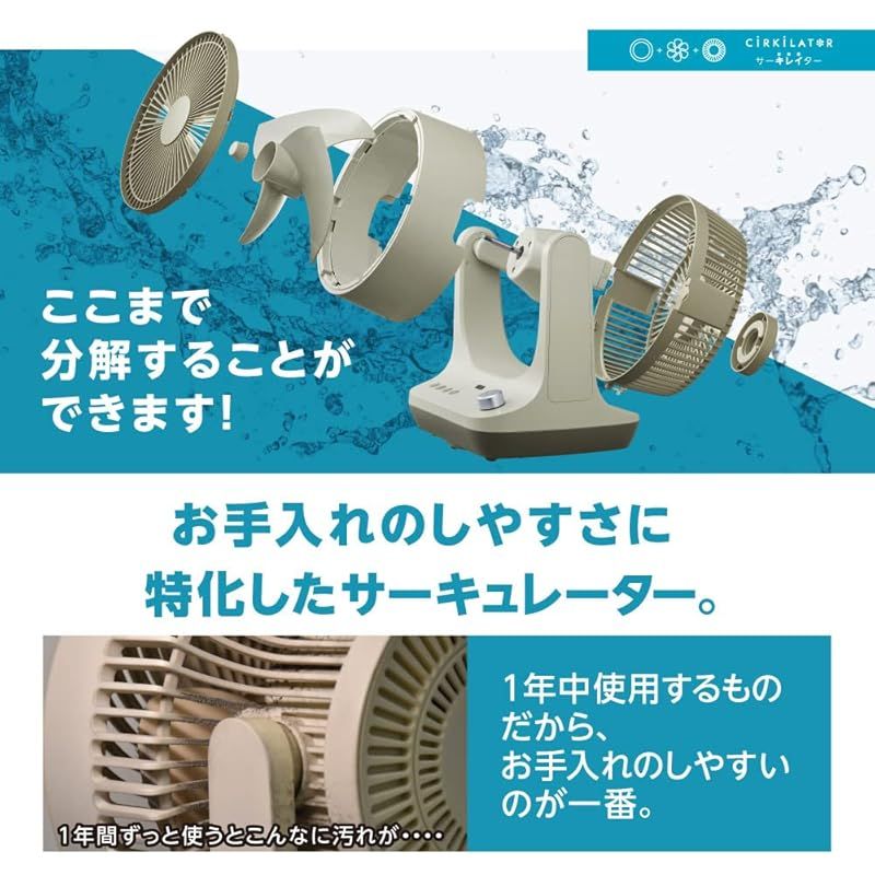 23cm 分解して水洗い