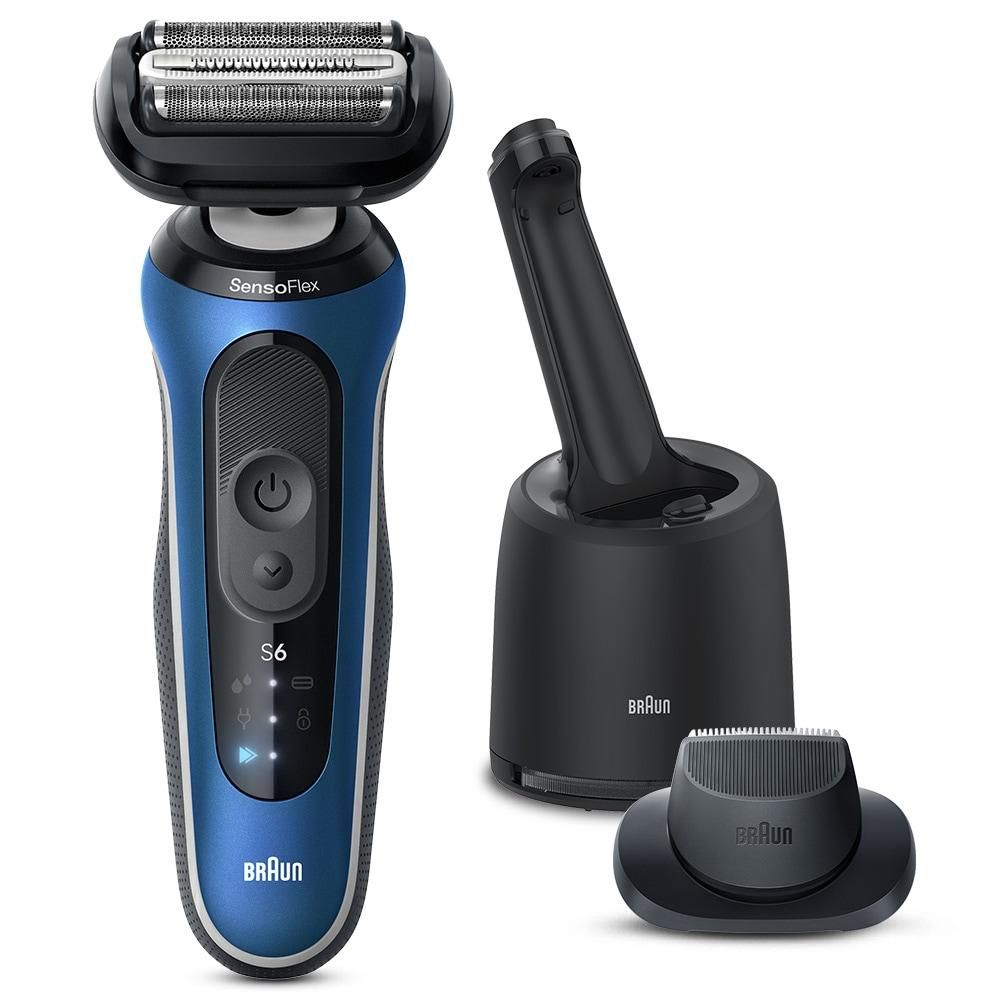 5営業日で発送 ブラウン BRAUN ブラウン 62-B7200cc シリーズ6 メンズシェーバー 洗浄機付モデル キワぞりトリマー グレー 62B7200CC