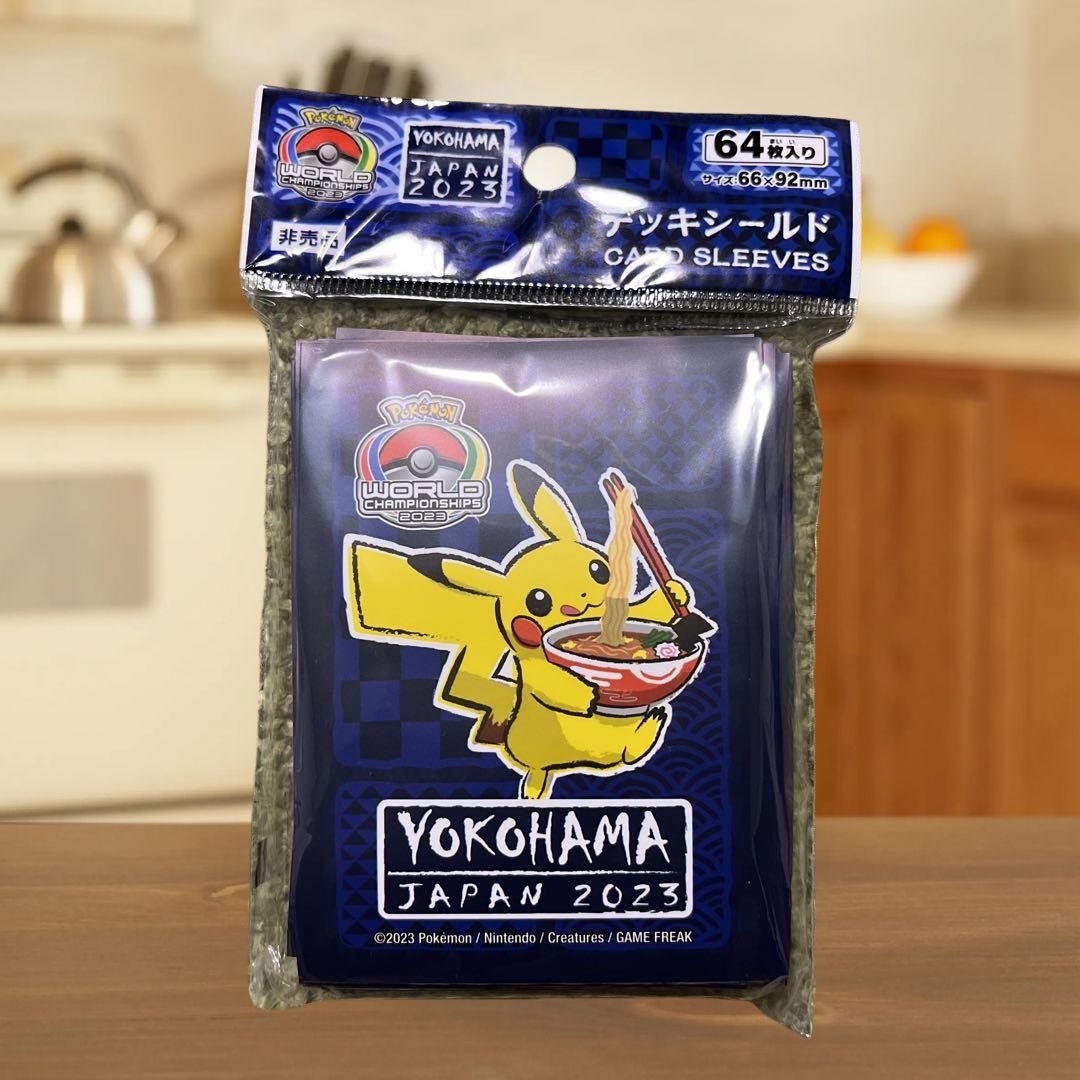 WCS2023 ポケモンカード スリーブ デッキシールド - メルカリ