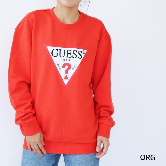 GUESS ゲス スウェットトレーナー レディース メンズ 男女兼用