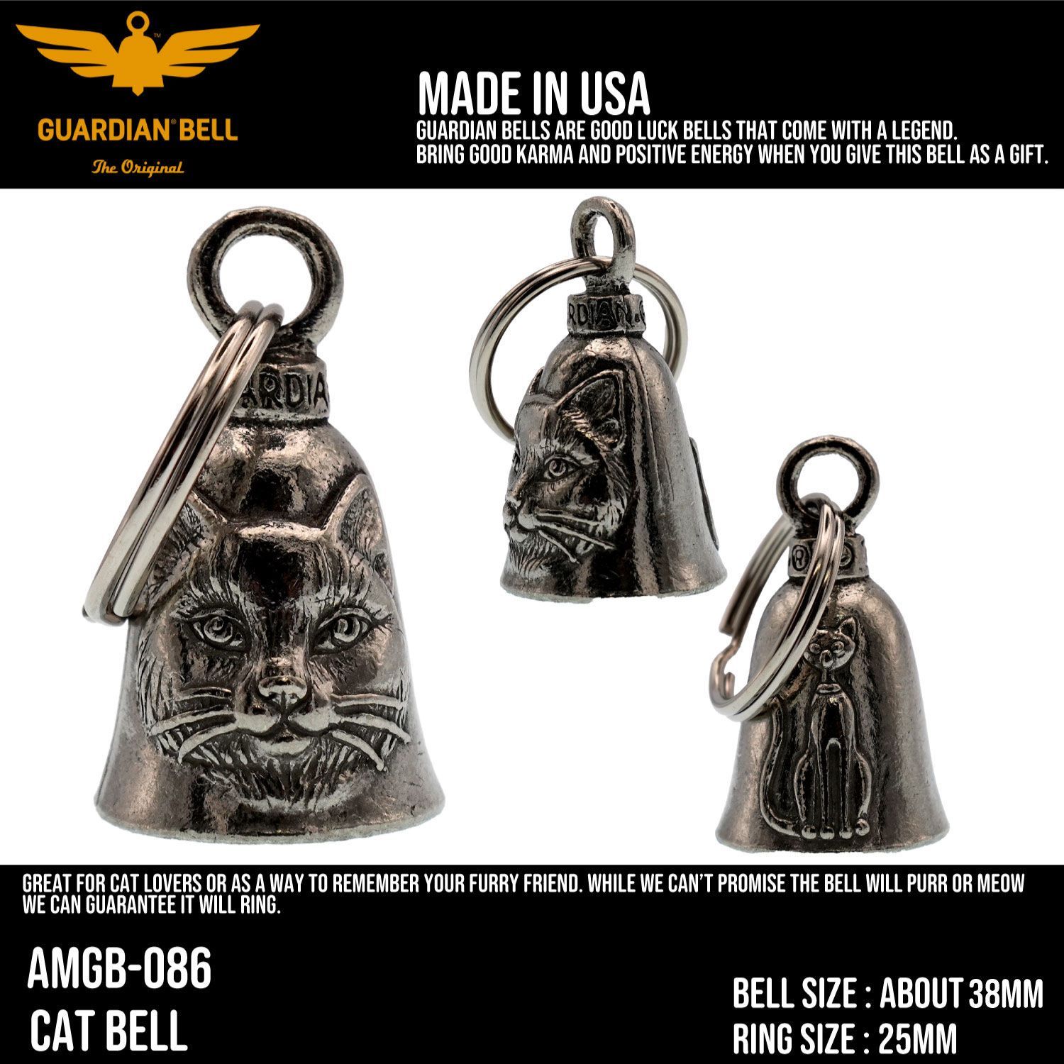  ガーディアンベル 御朱印巡り♡♡さん専用 MADE IN USA】お守り 魔除け バイカー GUARDIAN BELL 米国