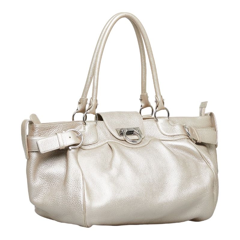 サルヴァトーレフェラガモ ガンチーニ トートバッグ ショルダーバッグ