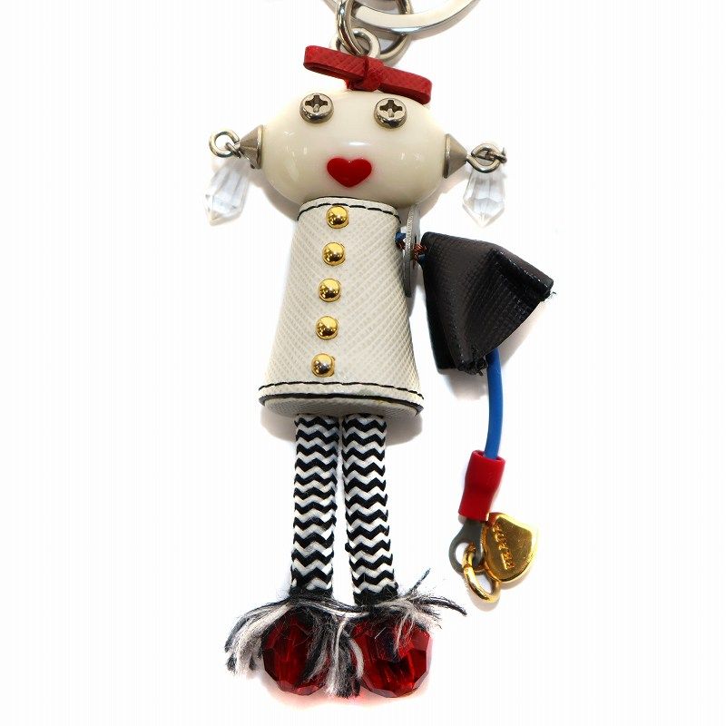 PRADA 人形型　ロボット　キーホルダー PRADA ロボット型キーホルダー