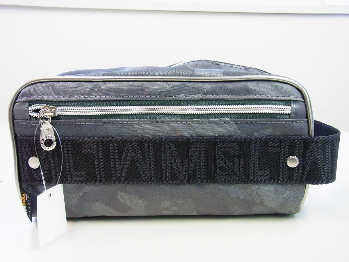 MLS-2C-SB03カラーマーク＆ロナ★スカルカモクラッチポーチ★Gauge Camo Dopp Kit