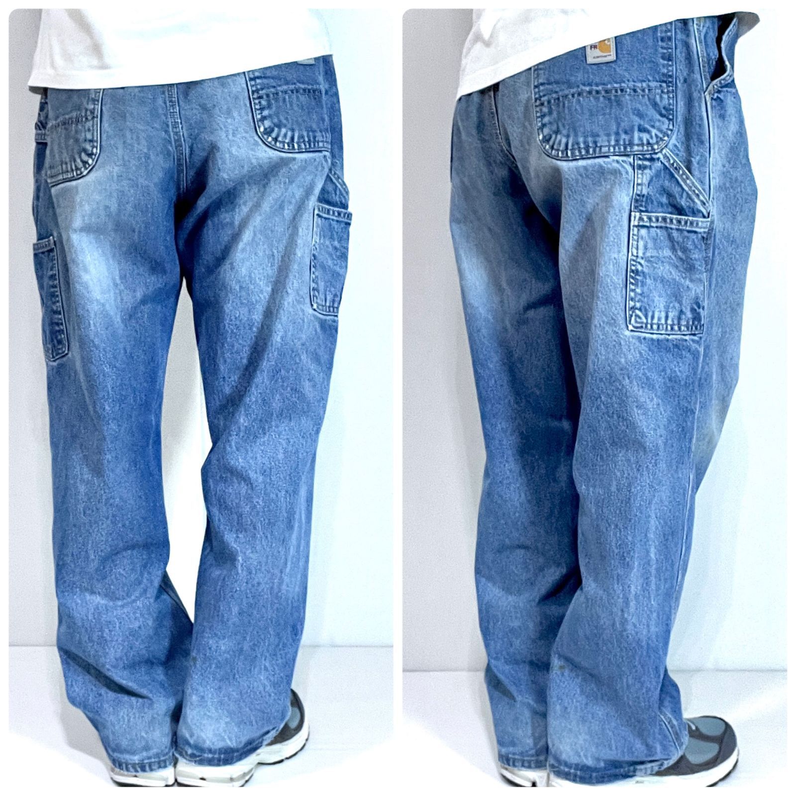 Carhartt カーハート FR W38 L30 グッドフェード 刺繍ピスネーム