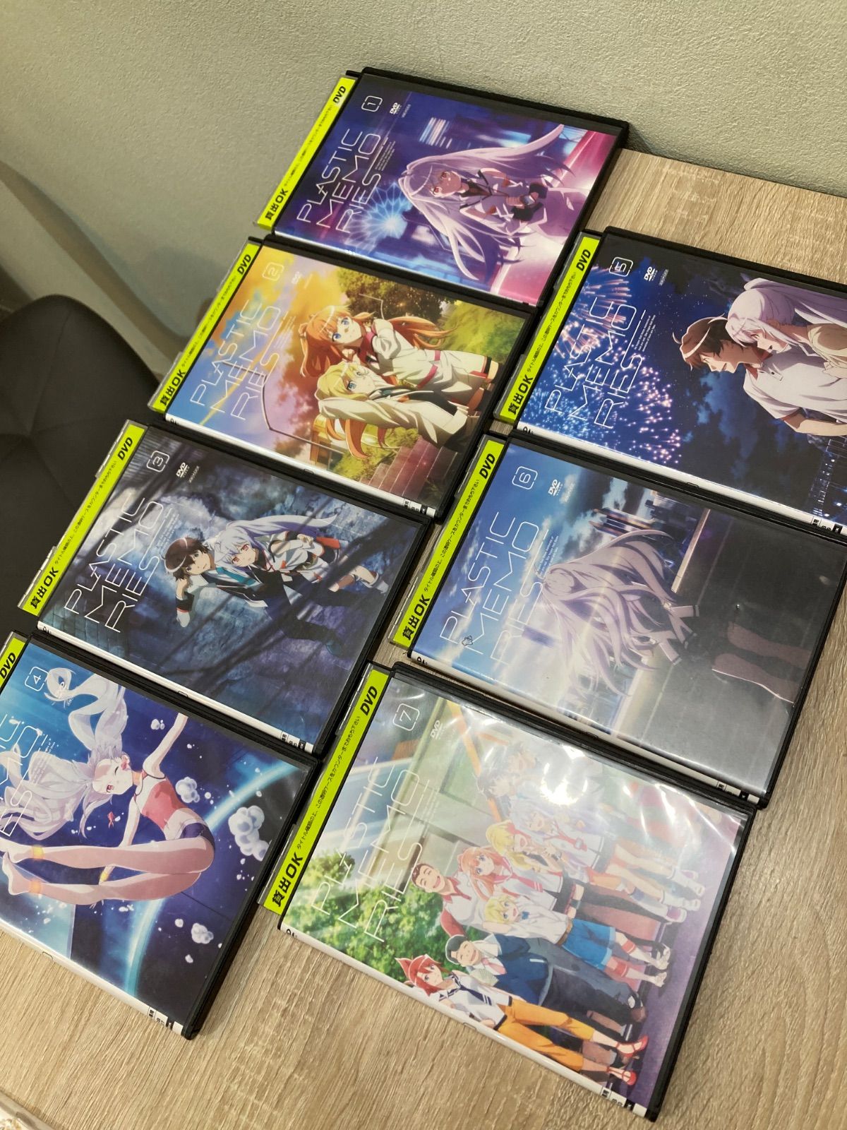プラスティック・メモリーズ DVD 全7巻 レンタル落ち - メルカリ