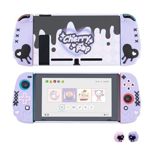 switch GeekShare Switchカバー nintendo switch対応 スイッチカバー Switchカバー 保護カバー 分体式カバー 全面保護 薄型 傷防止 汚れ防止 対応耐衝撃 取り外し簡単 チェリーポート