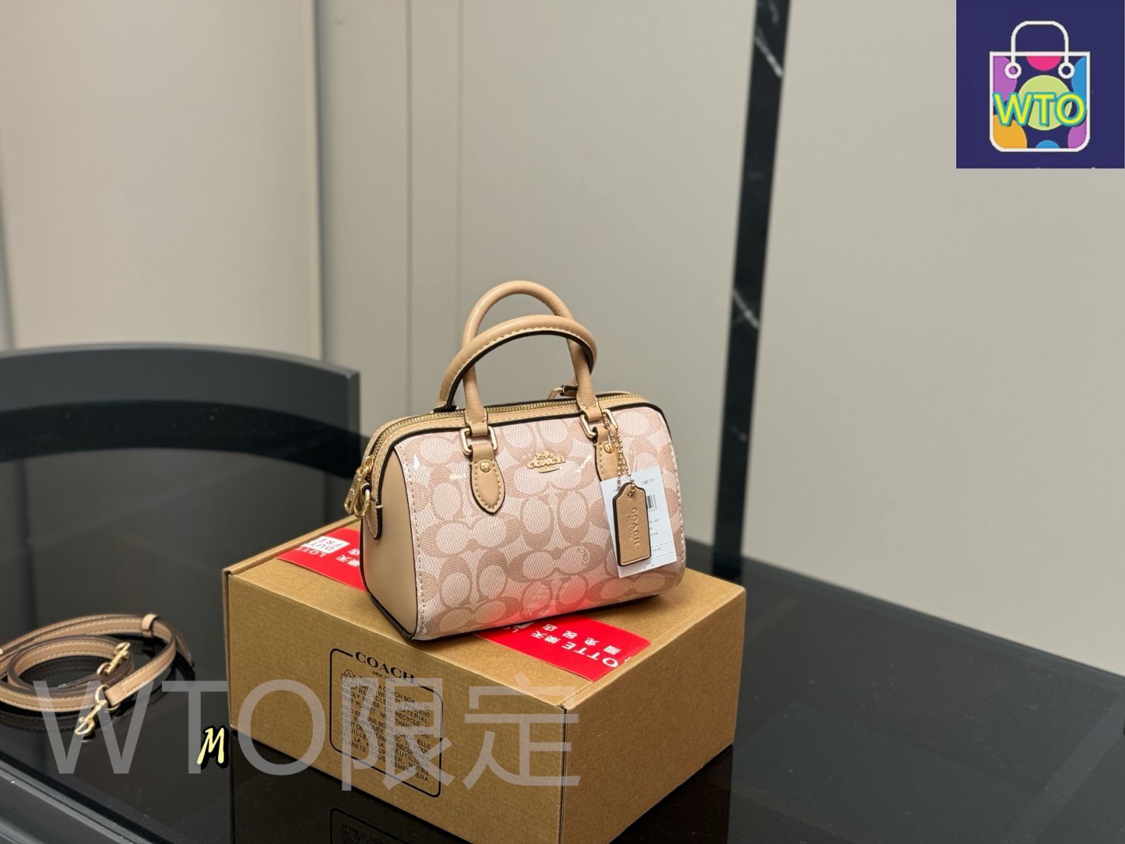 新品未使用❗️【値下げしました】COACH ミニピロートートバッグ【実物の写真有】 COACH（コーチ）の「ミニ ピロー トート（トートバッグ）」 - WEAR