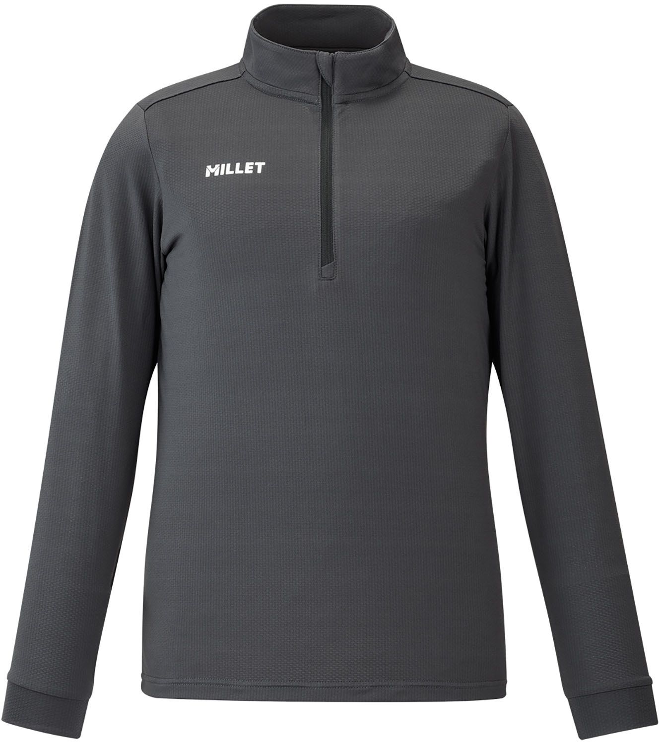 ミレー MILLET アウトドア INSECT BARRIER HALF ZIP LS W Tシャツ 長袖 ロングスリーブ 防虫 ハーフジップ 吸水 速乾 ストレッチ 抗菌消臭 ペルメトリン MIV03217 N3721 CASTELROCK