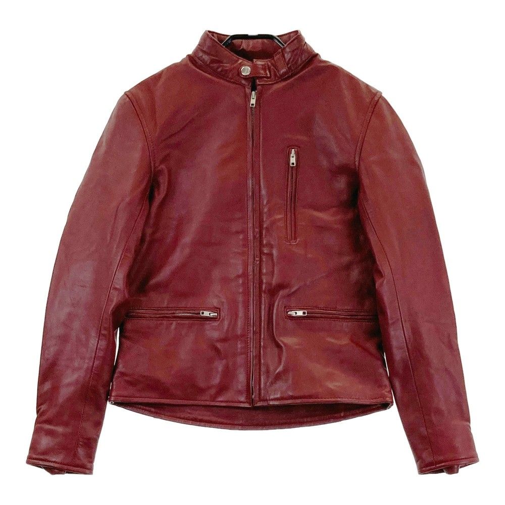 CleverDECOR レザージャケット レッド系 M [240101427102]