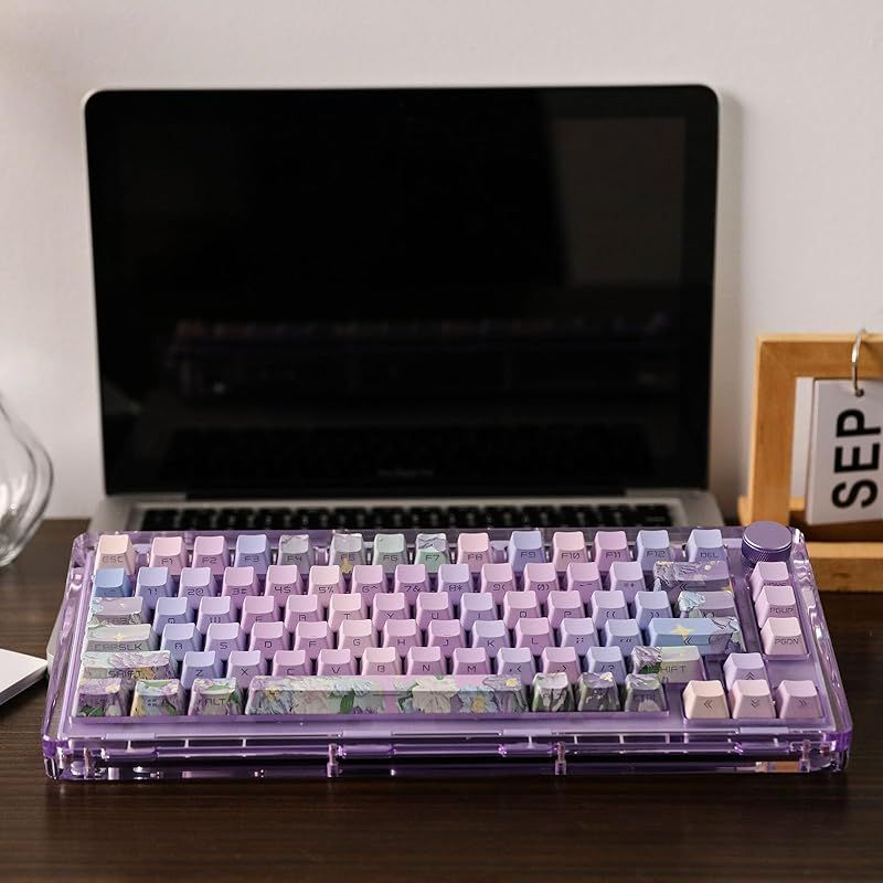 KiiBOOM Violet キーボード キーキャップ OEMプロファイル KiiBOOM Violet Keycap Set