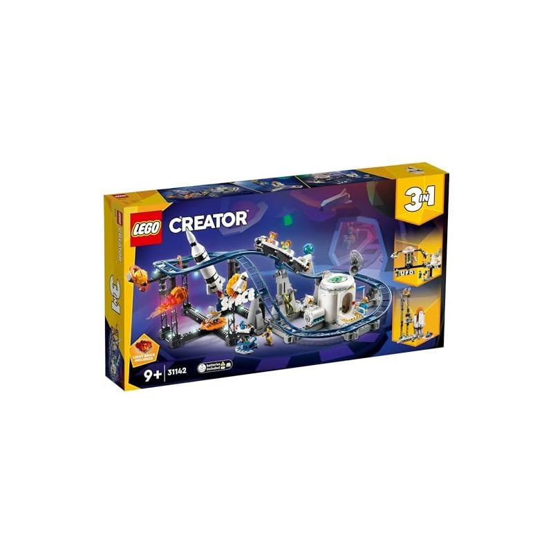 レゴ LEGO クリエイター スペース ジェットコースター おもちゃ 玩具 誕生日 プレゼント ブロック 男の子 女の子 子供 9歳 10歳 11歳 小学生 宇宙 1