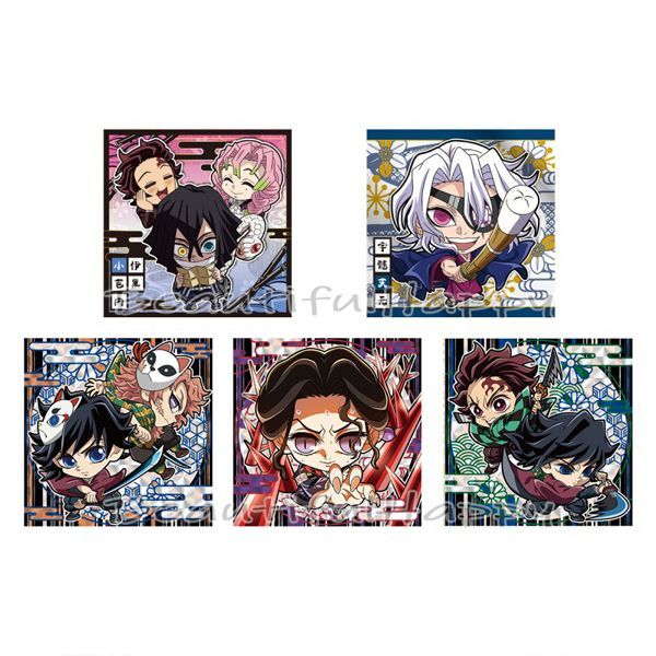 鬼滅の刃 ウエハース＆ぱしゃコレ其ノ壱 全種コンプリートセット 鬼滅の刃 ウエハース1 デフォルメシール其ノ一 全27種 フル