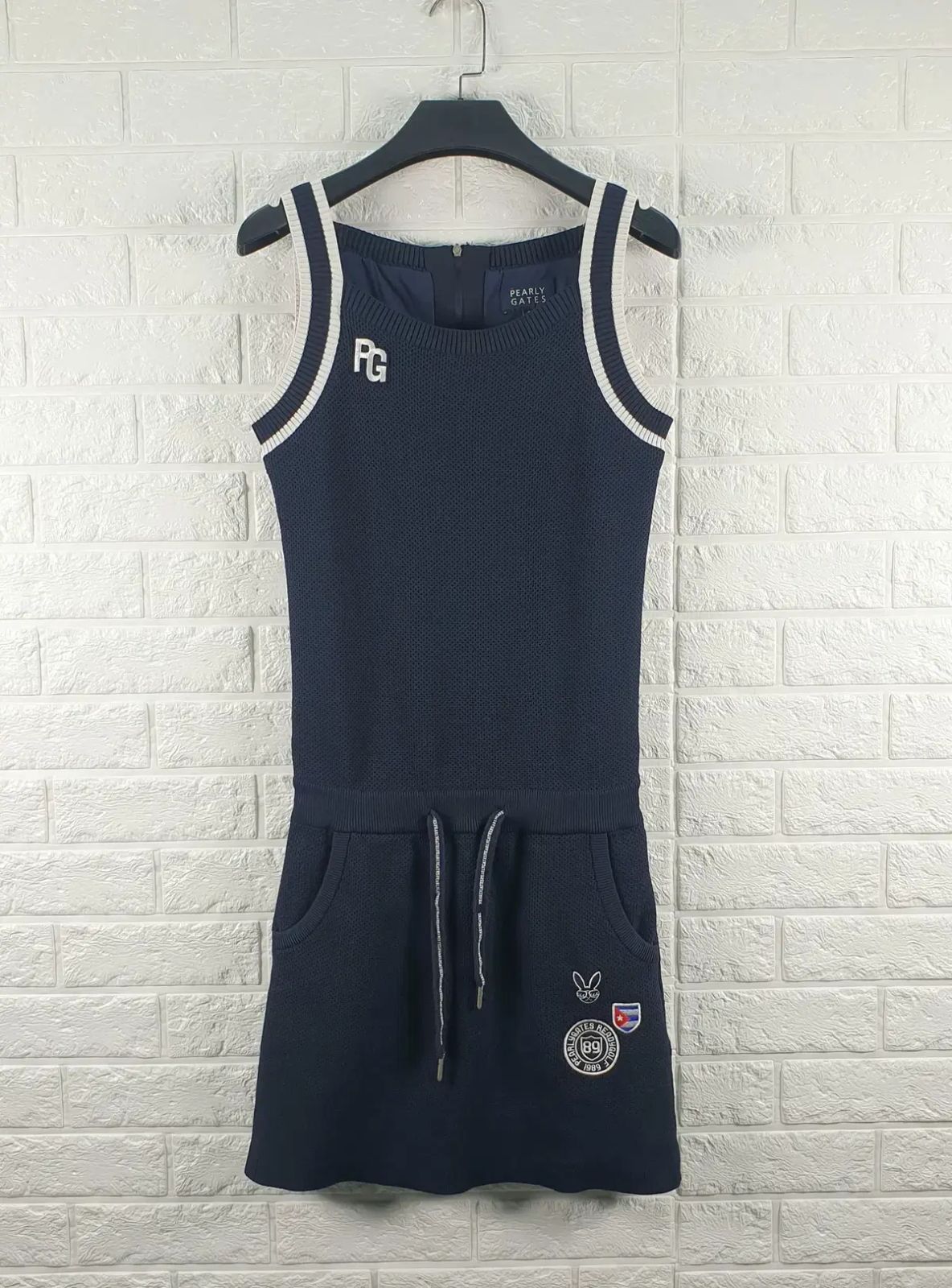 90 PEARLY アウトレット GATES(パーリーゲイツ) ゴルフ ニット ワンピース