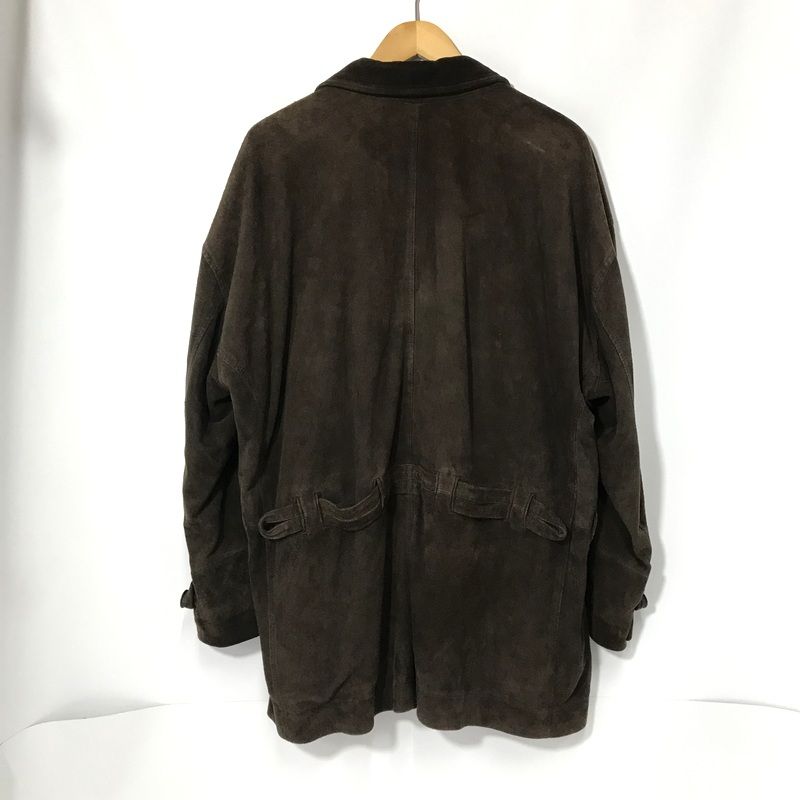 ISSEYMIYAKE MEN レザージャケット 80s ヤギ革 ブルゾン 古着 革