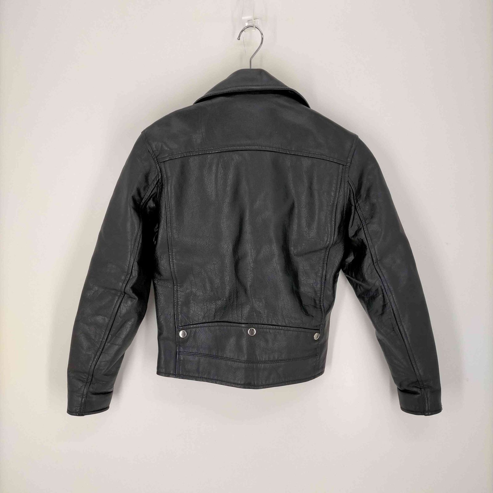 JIMSINN ダブルライダース ブラック 36 JIMSINNジムズイン レザーダブルライダースジャケット黒ブラック本革
