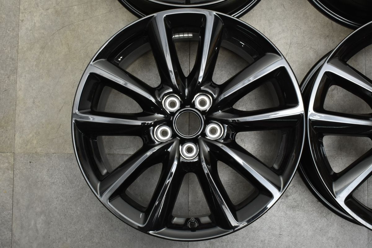 新車外し品】マツダ MAZDA3 ブラックトーンエディション 純正 18in 7J 