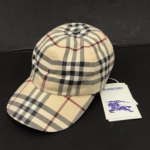 |♥ バーバリー BURBERRY 8073370|A1450 キャップ ベースボールキャップ 帽子 L ブランド小物 アーカイブチェック ストーンベージュ 6265694