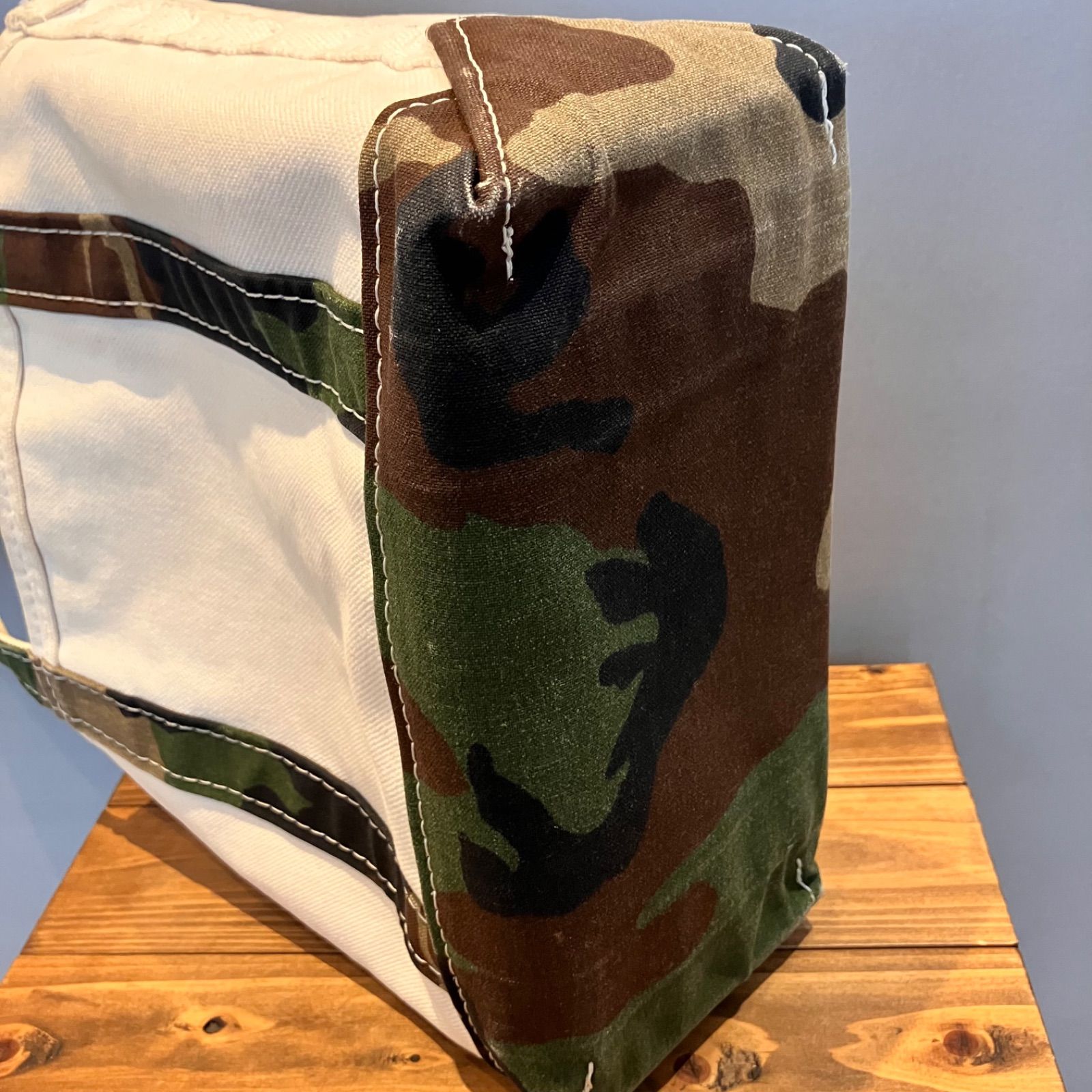 LL Bean 迷彩 トートバッグ Boat and Tote, Open-Top Camouflage｜L.L.Bean公式オンラインストア