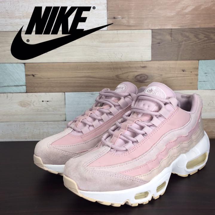 Nike Air Max 95 グレー/ピンク US 9 Nike Air Max 95 WMNS Vast Grey / Hyper Pink - Jul 2025