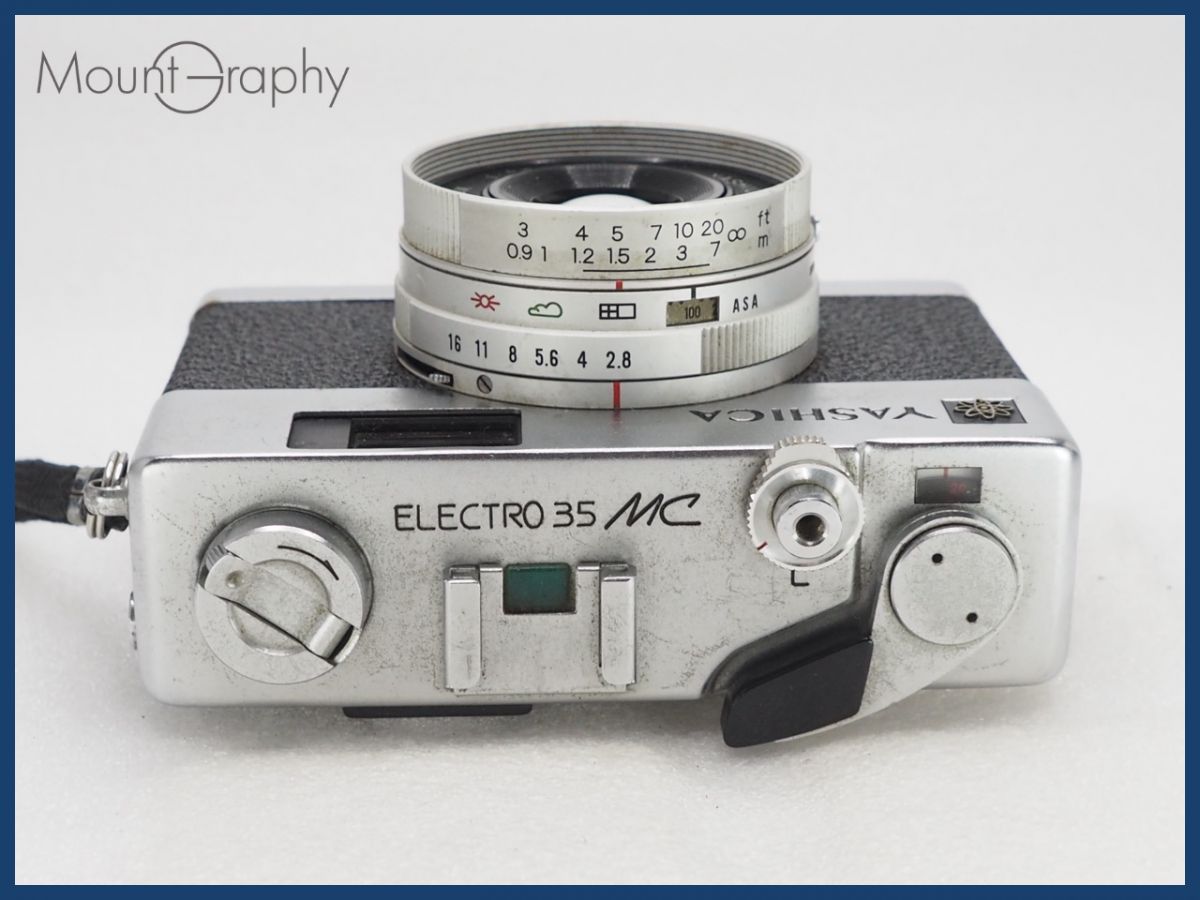ヤシカYASHICA ELECTRO35 MC 整備済】【保証付 】 ヤシカ YASHICA ELECTRO 35MC S/N 21102855