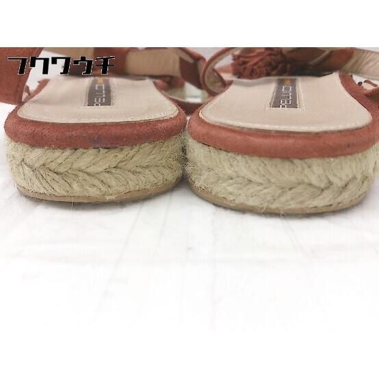 ◇ PELLICO ペリーコ サンダル サイズ36 テラコッタ レディース