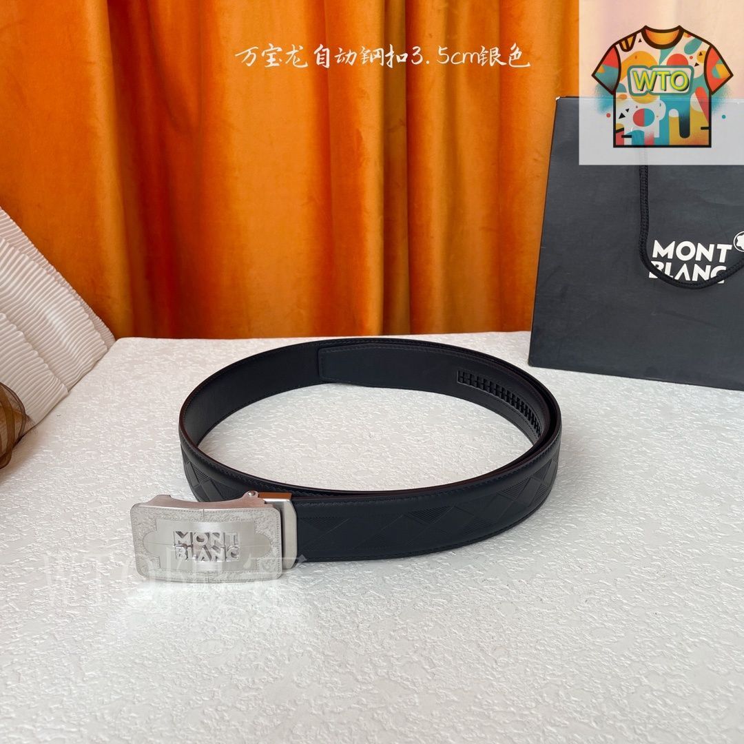 今日特価】Montblanc モンブラン レザーベルト - メルカリ