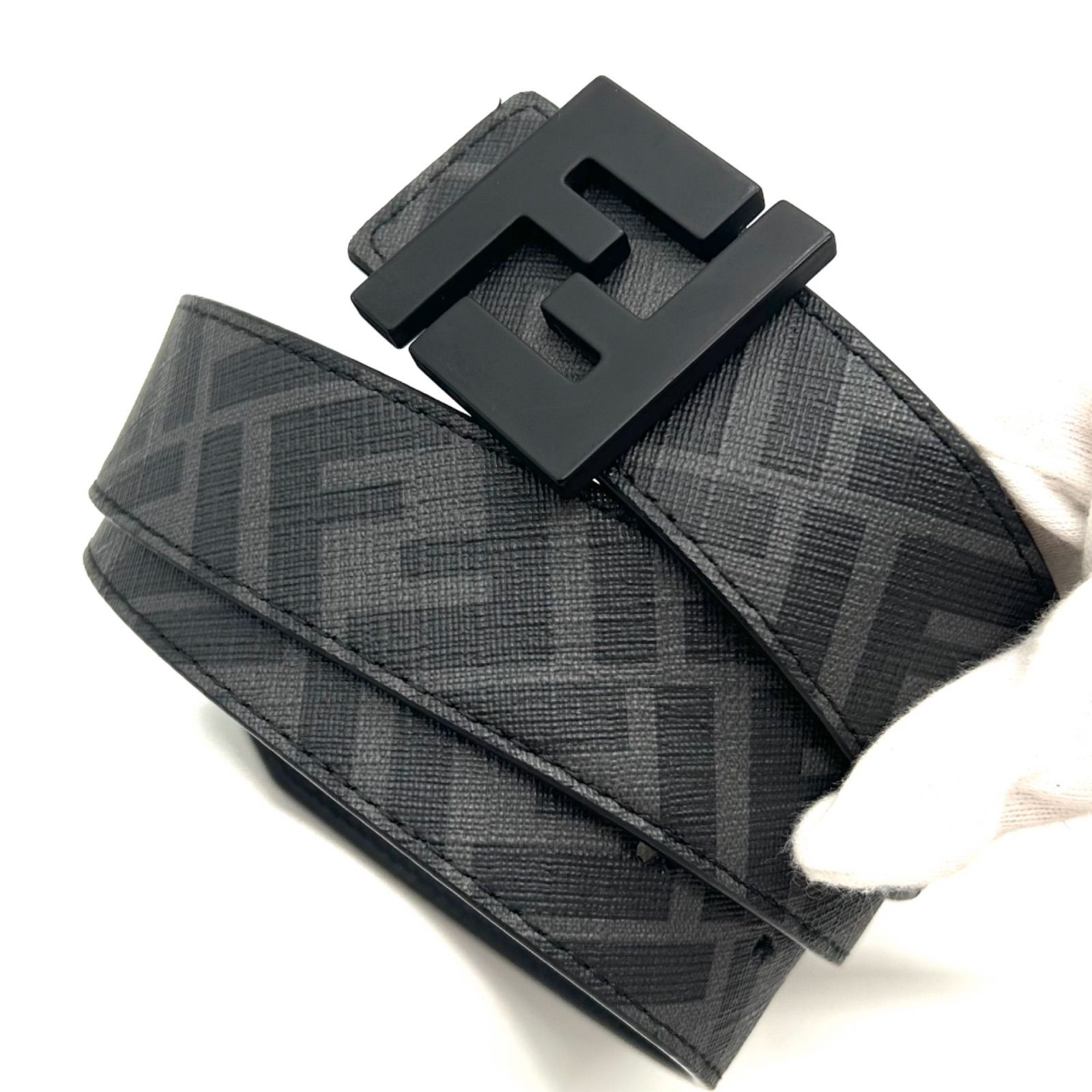 FENDI フェンディ ベルト リバーシブル メンズ 7C0432 FF ロゴ FENDI フェンディ ベルト リバーシブル メンズ 7C0432 FF ロゴ
