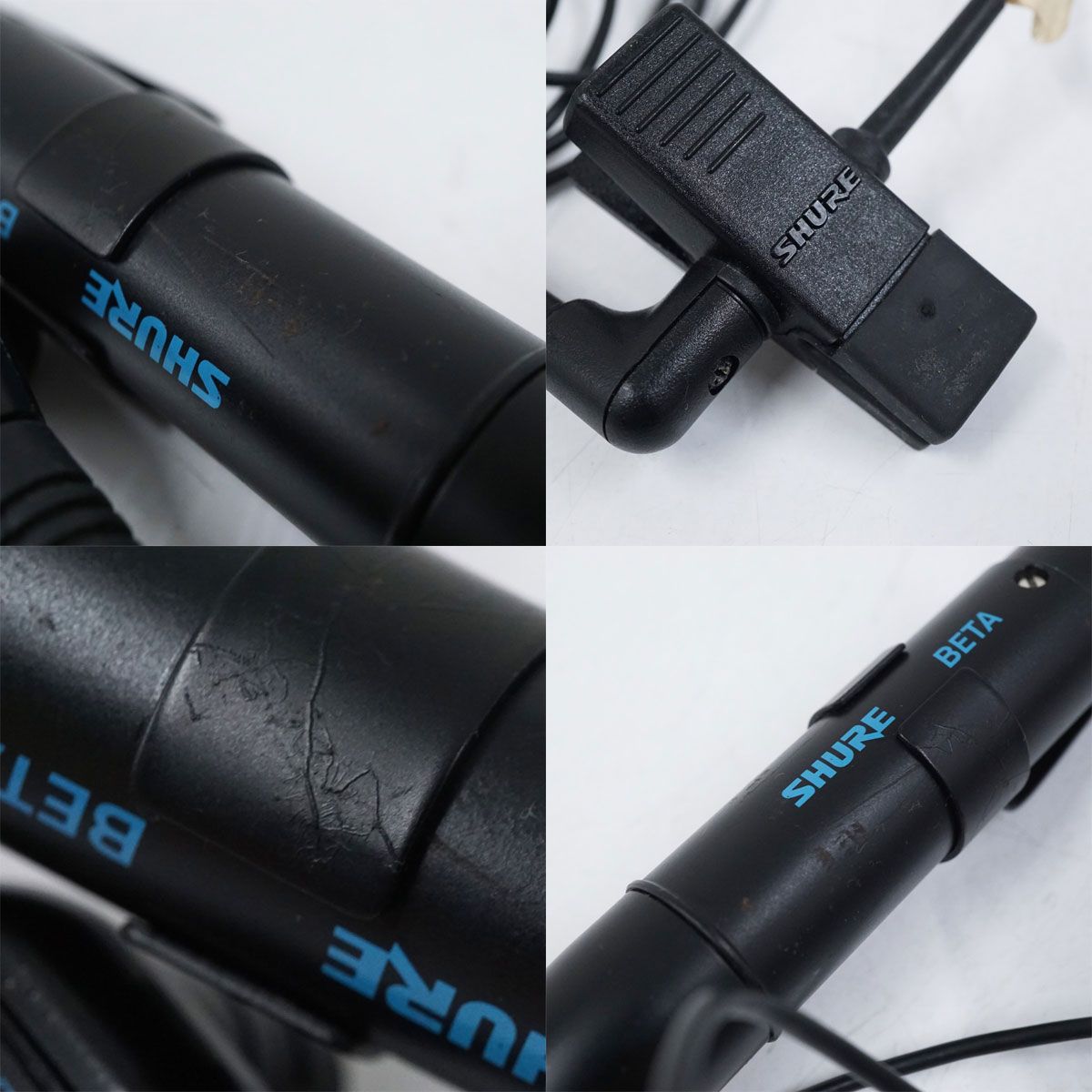 SHURE シュアー 楽器用ミニチュアマイクロホン BETA 98H/C USED品