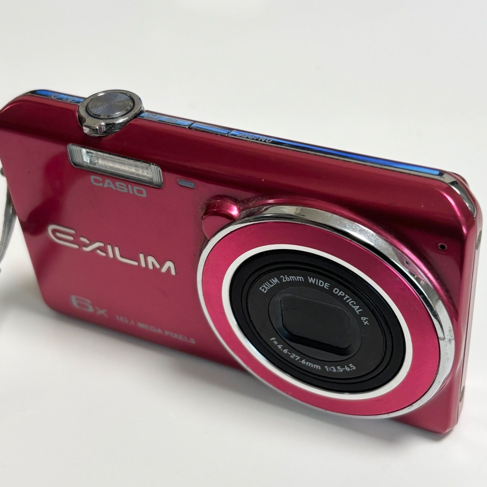 送料無料】CASIO/カシオ/EXILIM/エクシリム/EX-ZS26/ピンク/レッド 