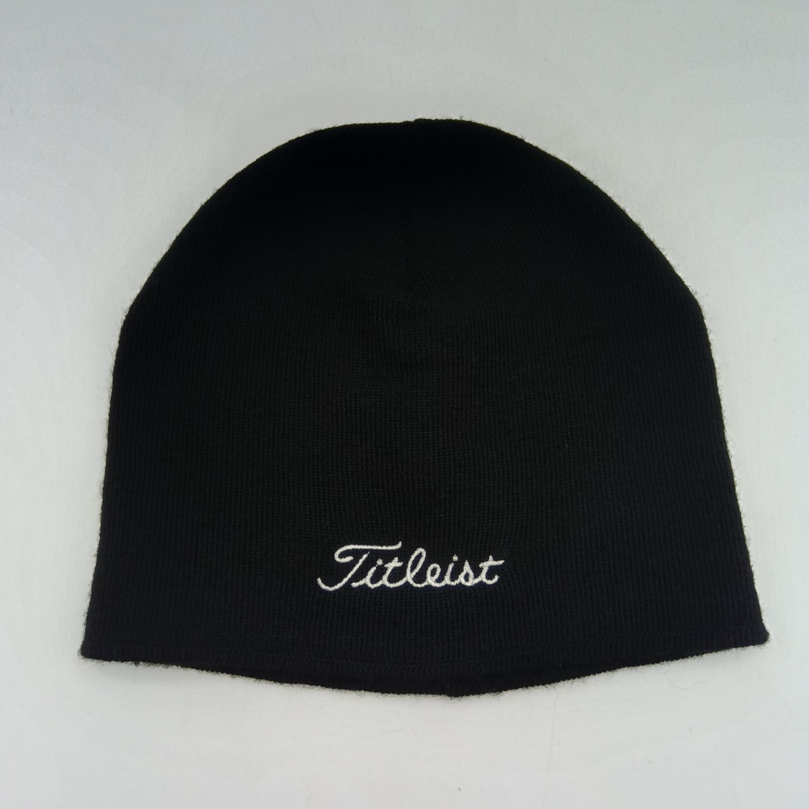Titleist タイトリスト ニットキャプ ニット帽 ビーニー ロゴ刺繍