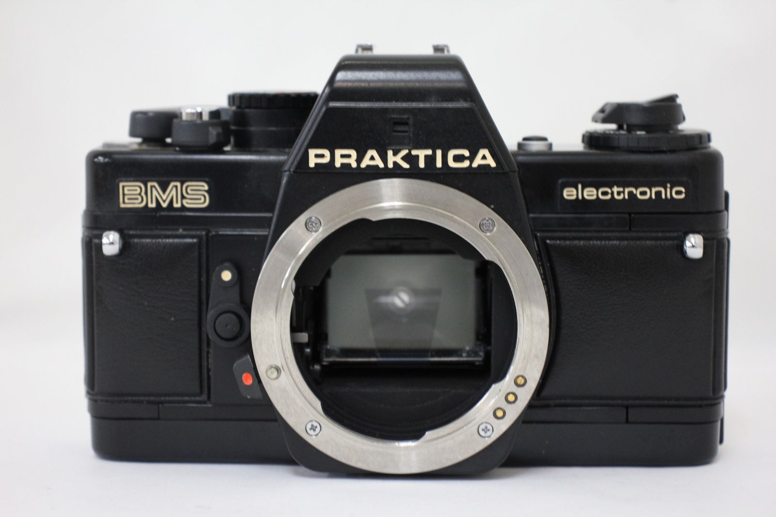 返品保証 PRAKTICA BMS electronic ブラック CARL ZEISS JENA DDR P 50mm F1.8 ケース付き ボディレンズセット e2709