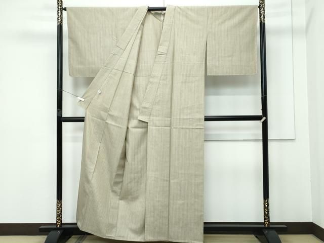 本場結城紬 結織苑 結 80亀甲 正絹 重要無形文化財 未使用 証紙