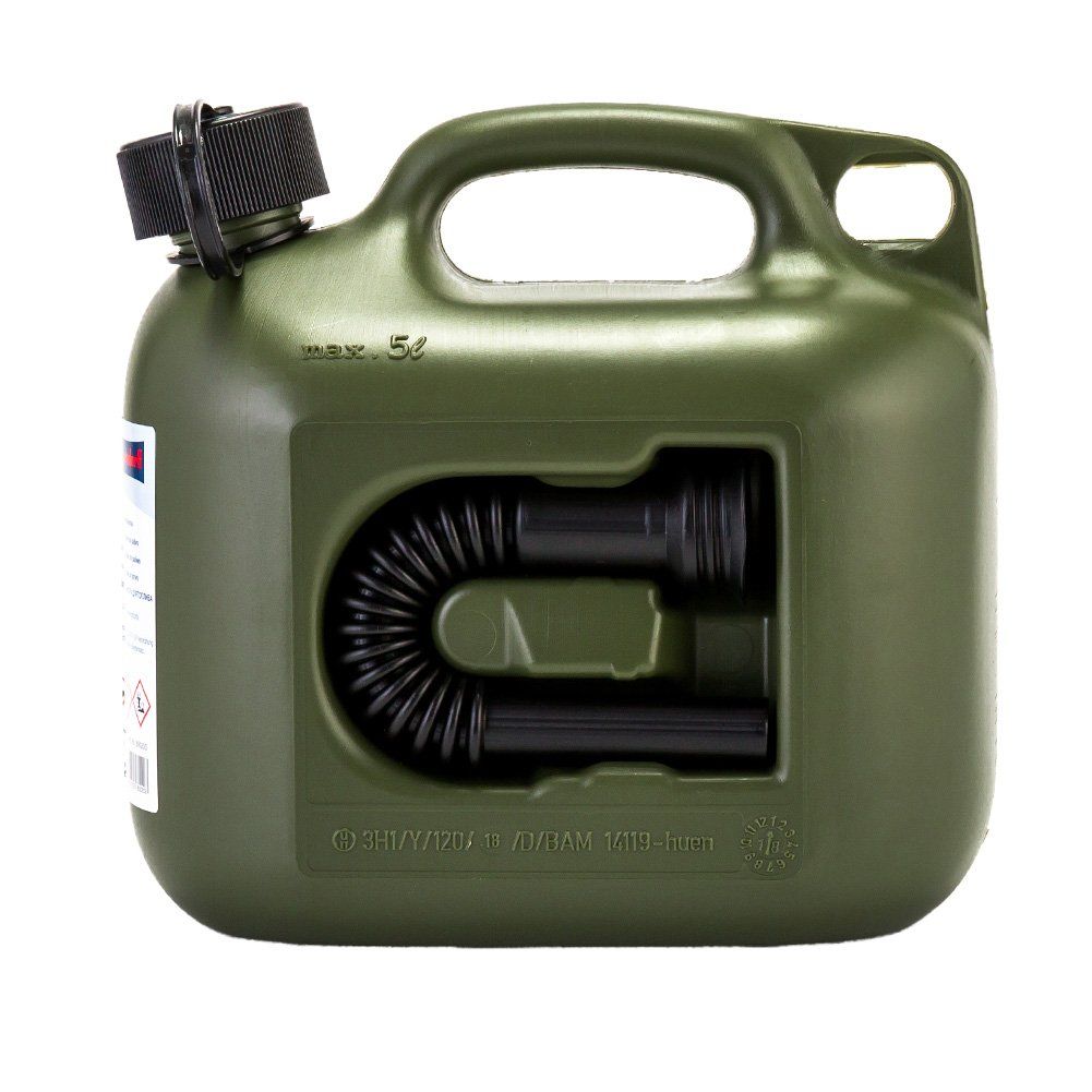 [ ヒューナースドルフ ] Hunersdorff 燃料タンク ポリタンク フューエルカンプロ 5L ウォータータンク 800200 オリーブ ...