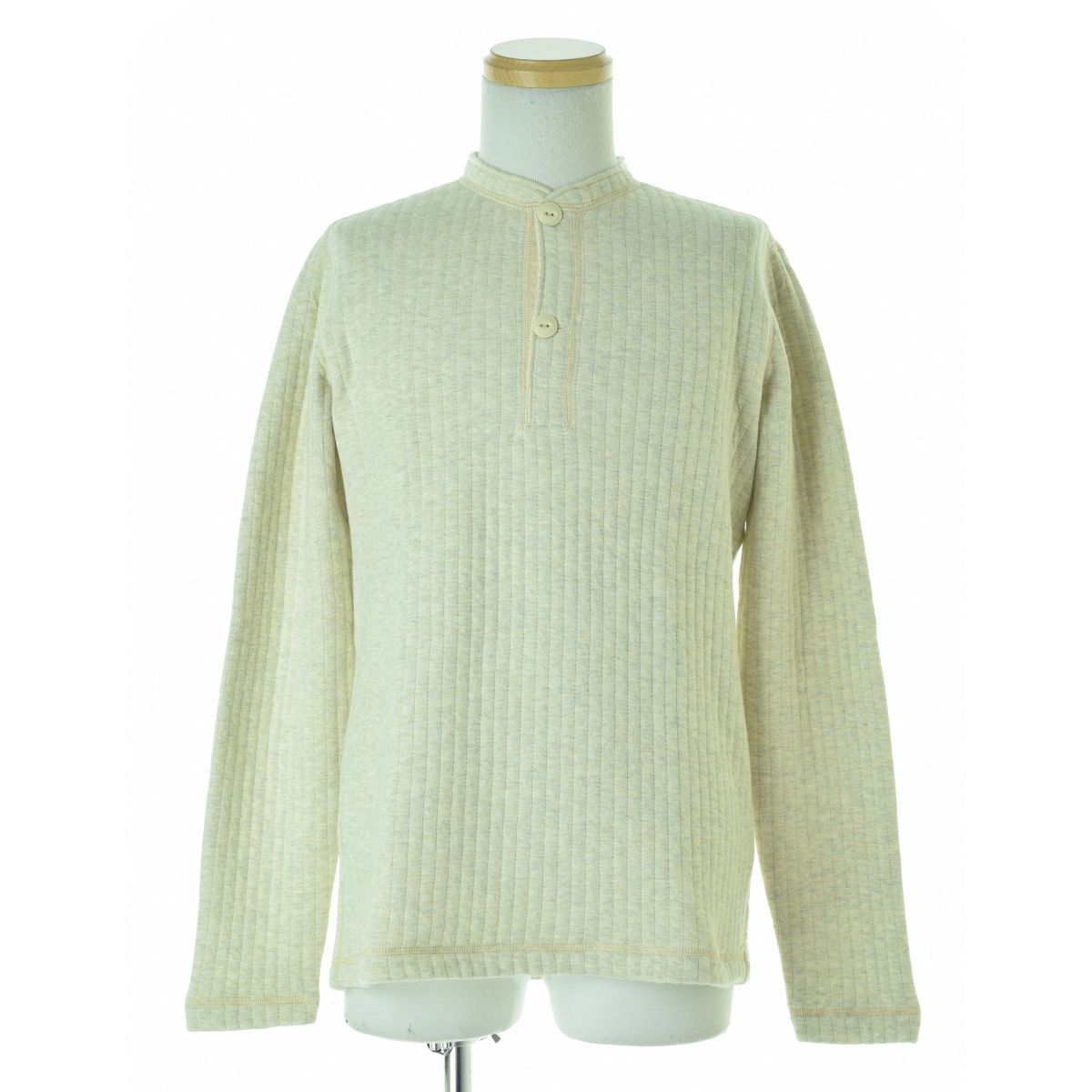 XS【RRL/DOUBLERL】キルト ヘンリーネック長袖カットソー - メルカリ