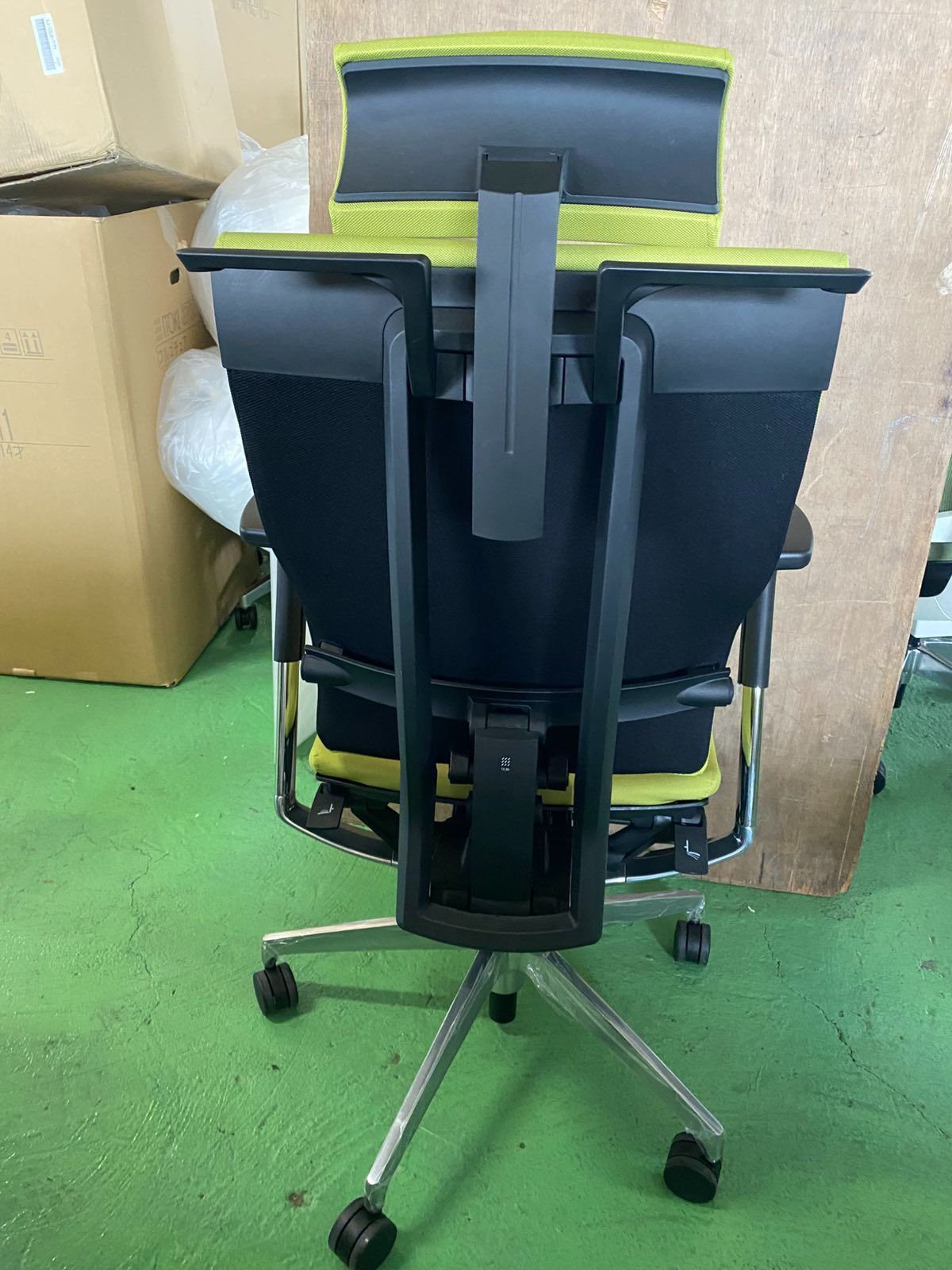 イトーキ Spina スピーナチェア モスグリーン